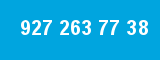 927 263 77 38